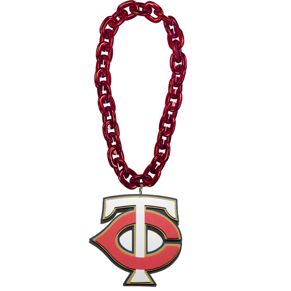 FanFave Men's and Women's Royal Cleveland Guardians Team Logo Fan Chain