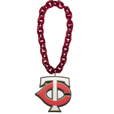 Red Minnesota Twins Team Logo Fan Chain