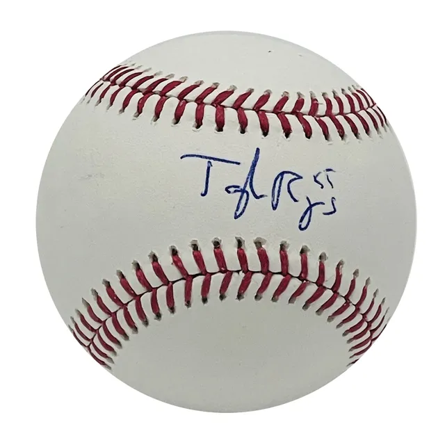 Justin Morneau Autographed Rawlings OMLB Baseball Minnesota Twins