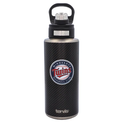 Tervis Minnesota Twins 32oz. Carbon Fiber Wide Mouth Bottle