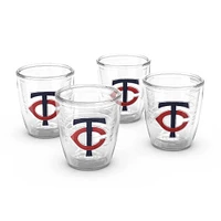 Tervis Minnesota Twins paquet de quatre 12oz. Ensemble de gobelets emblème