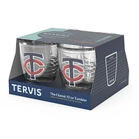 Tervis Minnesota Twins paquet de quatre 12oz. Ensemble de gobelets emblème