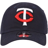 Casquette réglable New Era Minnesota Twins Team 9TWENTY bleu marine pour tout-petit