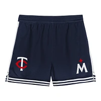 Toddler Red/Navy Minnesota Twins Pinch Hitter Infielder T-Shirt & Shorts Set