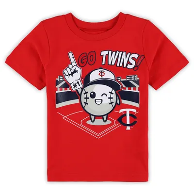 Minnesota Twins Toddler Ball Boy T-Shirt - Red