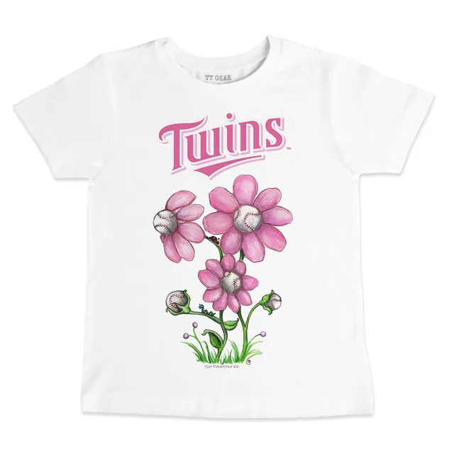 Lids Minnesota Twins Tiny Turnip Youth Stitched Baseball T-Shirt - White