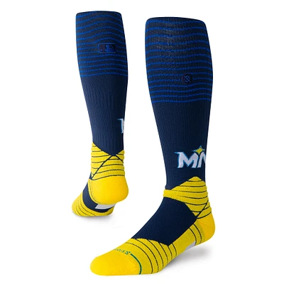 Chaussettes Stance unisexes Minnesota Twins 2024 City Connect sur le mollet, bleues