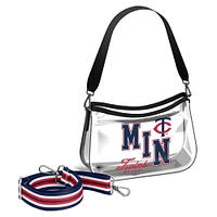 WEAR by Erin Andrews Minnesota Twins Clear Stadium Mini Purse