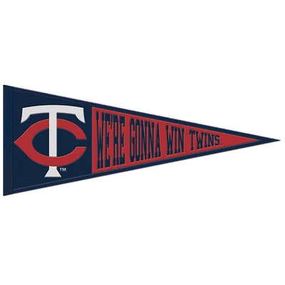 WinCraft Minnesota Twins 13" x 32" Slogan Pennant