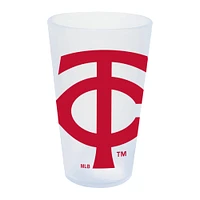 WinCraft Minnesota Jumeaux 16oz. Verre à pinte en silicone Icicle