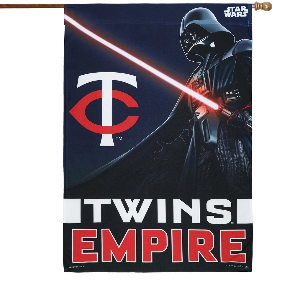 WinCraft Minnesota Twins 28" x 40" Star Wars Empire Single-Sided Vertical Banner