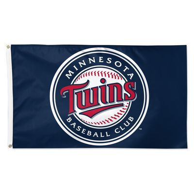 WinCraft Minnesota Twins 3' x 5' Primary Logo Single-Sided - Flag