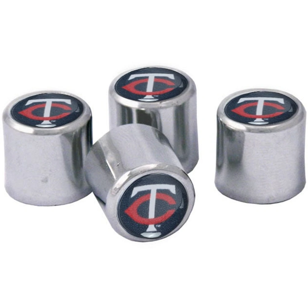 WinCraft Minnesota Twins Lot de 4 couvercles de tige de valve