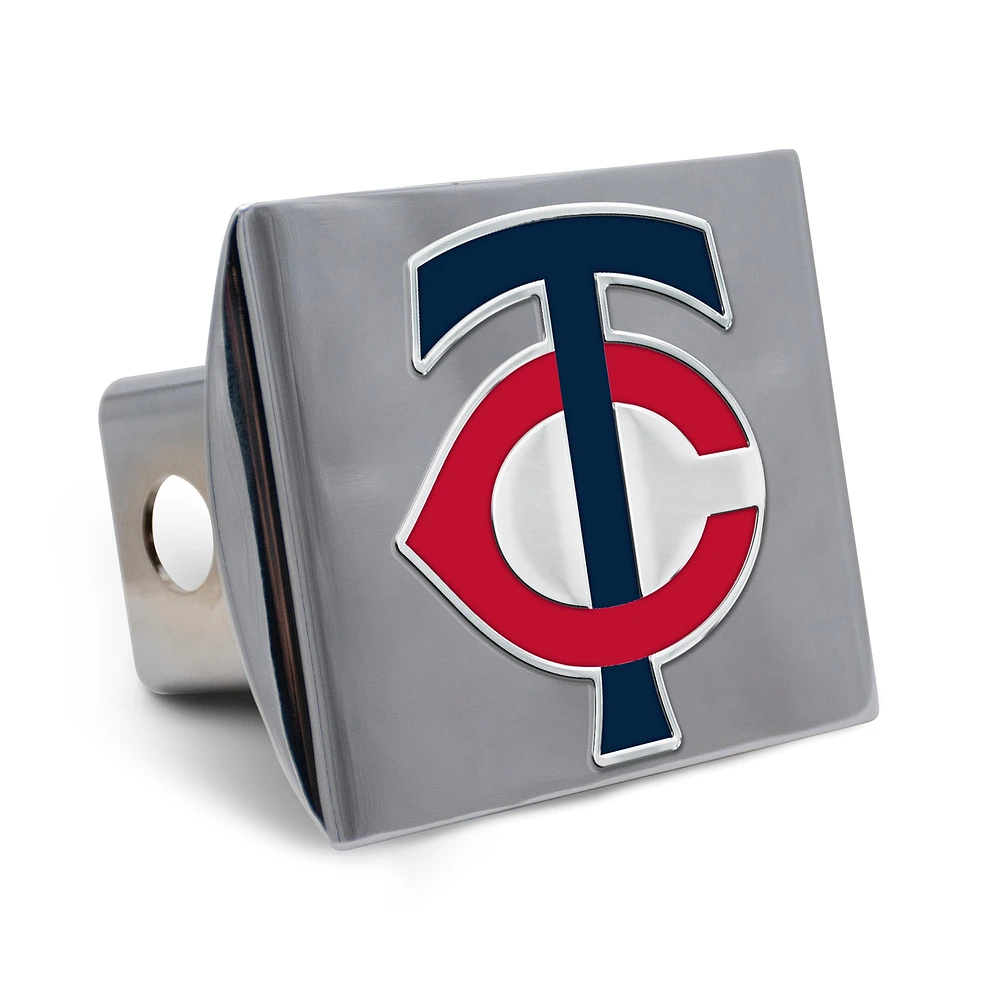 WinCraft Minnesota Twins Premium Metal Hitch Cover