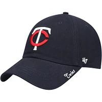 Casquette réglable '47 Navy Minnesota Twins Team Miata Clean Up pour femme