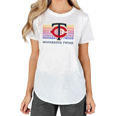 Lids Minnesota Twins Fanatics Branded Women's Official Logo Long Sleeve  V-Neck T-Shirt - Navy