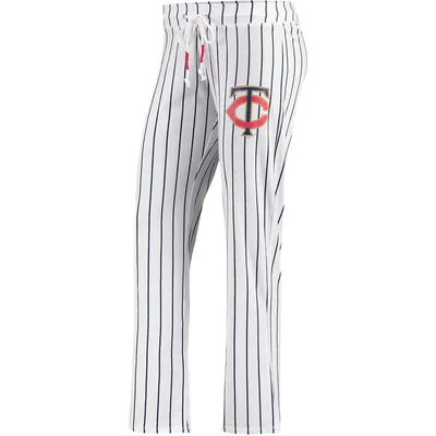 Women's Concepts Sport White/Navy New York Yankees Vigor Pinstripe