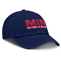 Women's Fanatics Navy Minnesota Twins Fly Out Adjustable Hat