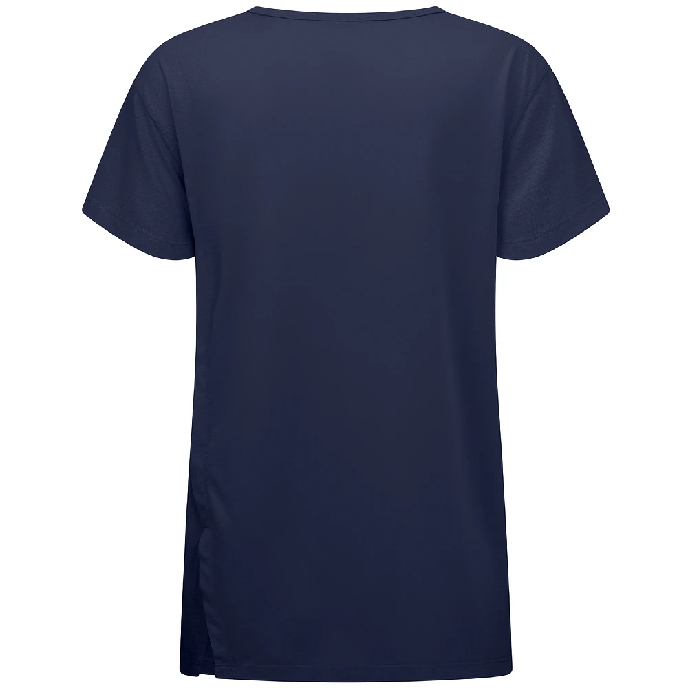 Women's Levelwear Navy Minnesota Twins Cooperstown Collection Influx Core Logo T-Shirt