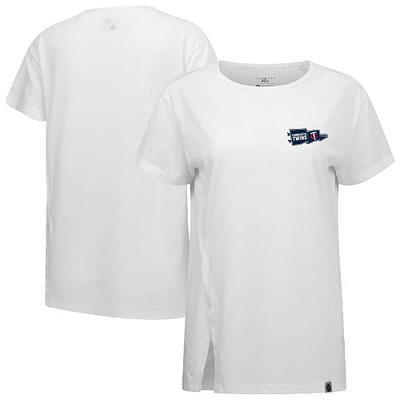 Women's Levelwear White Minnesota Twins Influx Rafters T-Shirt