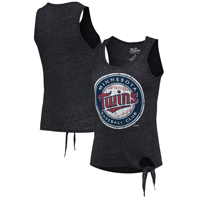 Lids Boston Red Sox Fanatics Branded Women's Plus Scoop Neck Racerback Tank  Top - Navy