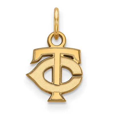 Minnesota Twins Women's 14k Yellow Gold Extra Small Pendant