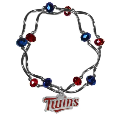 Minnesota Twins Women's Bead Stretch Bracelet