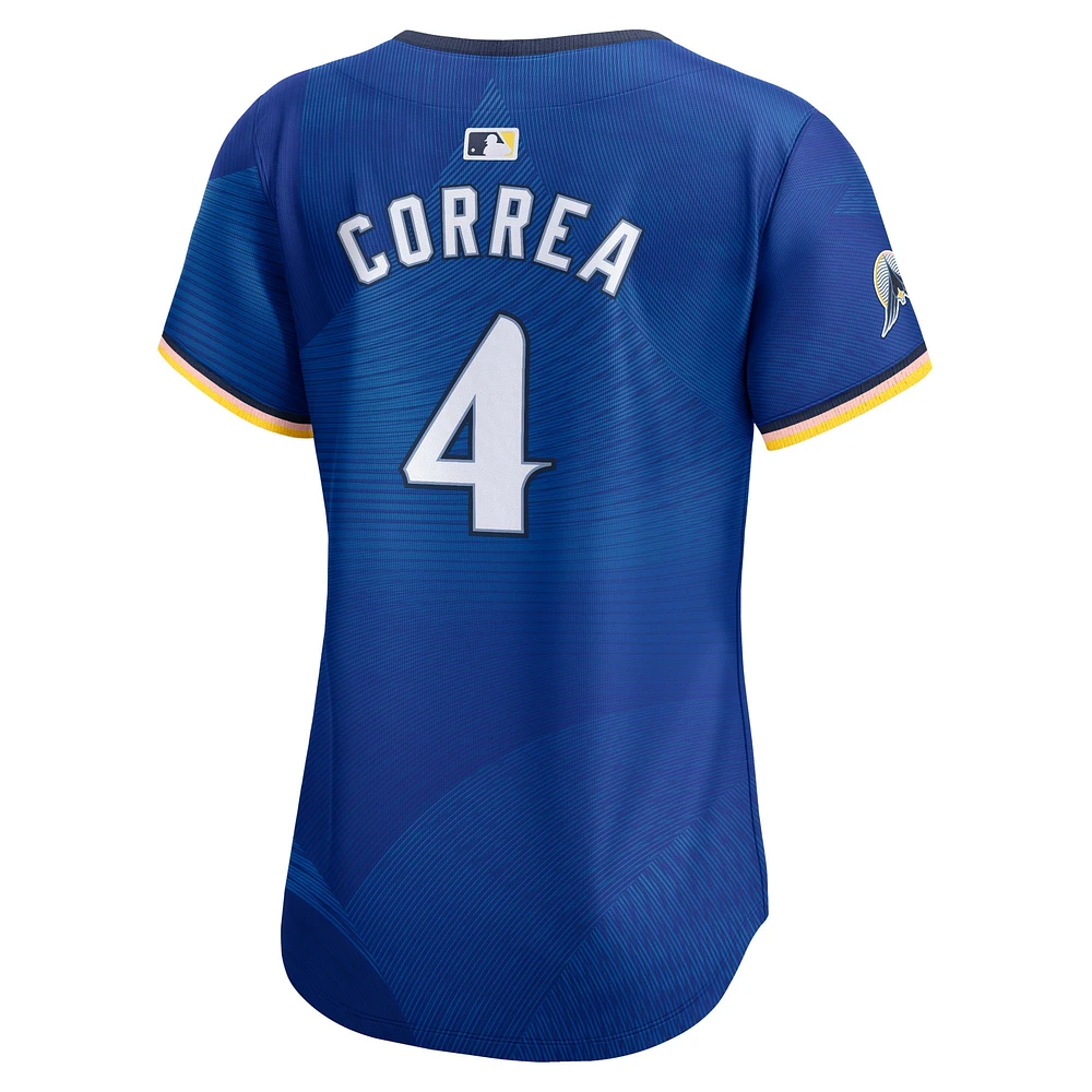 Women's Nike Carlos Correa Royal Minnesota Twins 2024 City Connect Limited Jersey