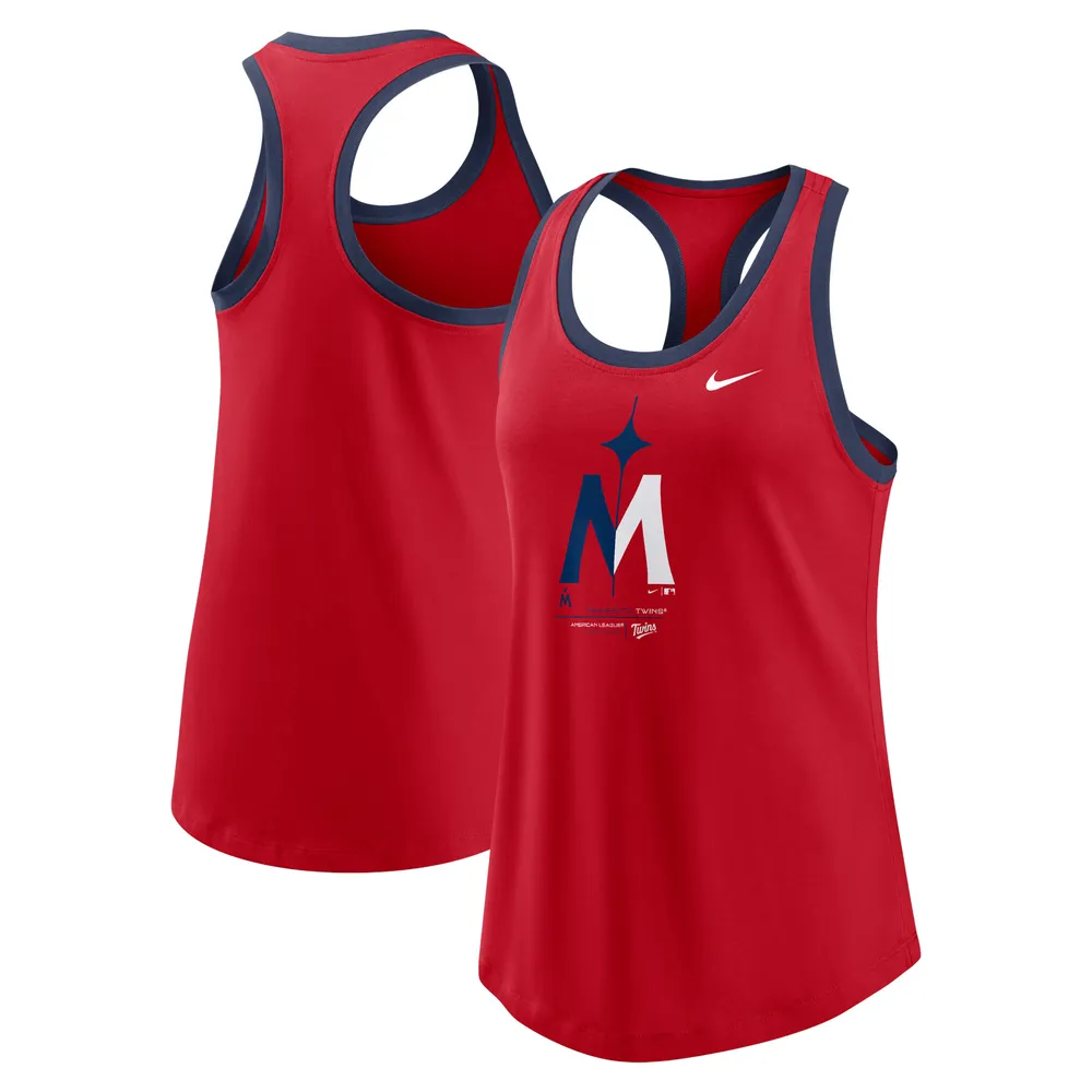 Lids Minnesota Twins Nike Women's Tech Tank Top - Red