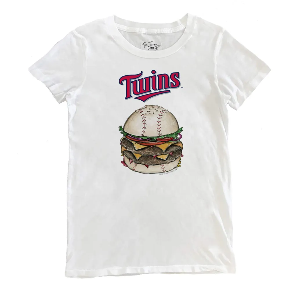 Youth Minnesota Twins Tiny Turnip White Unicorn T-Shirt