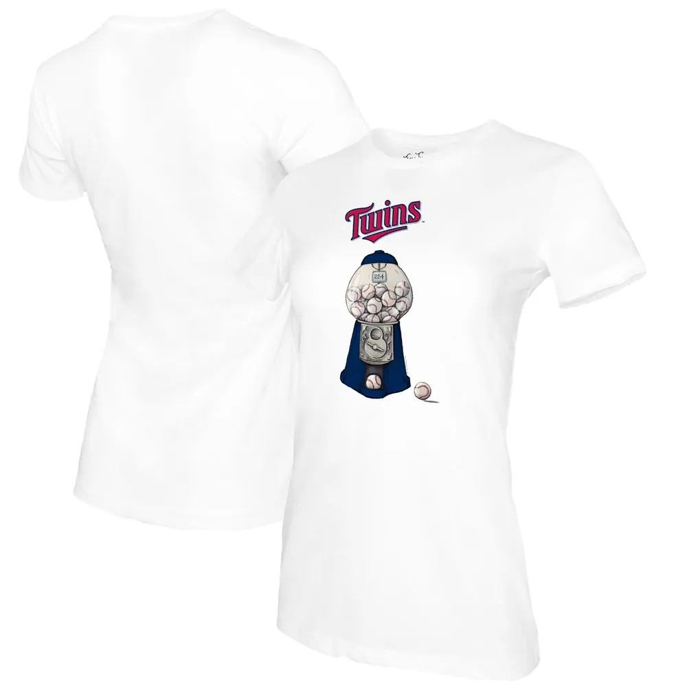 Lids Minnesota Twins Tiny Turnip Women's Gumball Machine T-Shirt - White