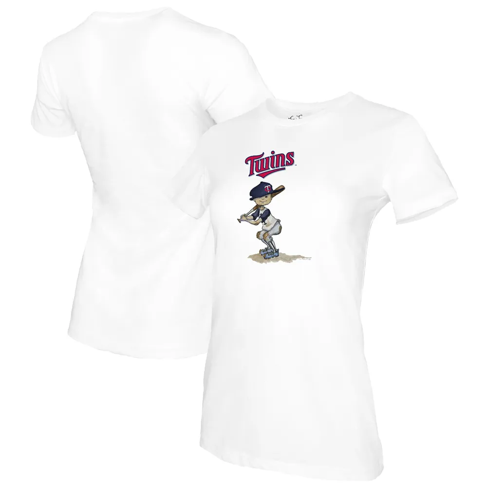 Lids Minnesota Twins Tiny Turnip Women's Slugger T-Shirt - White