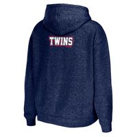 Women's WEAR by Erin Andrews Navy Minnesota Twins Full-Zip Hoodie