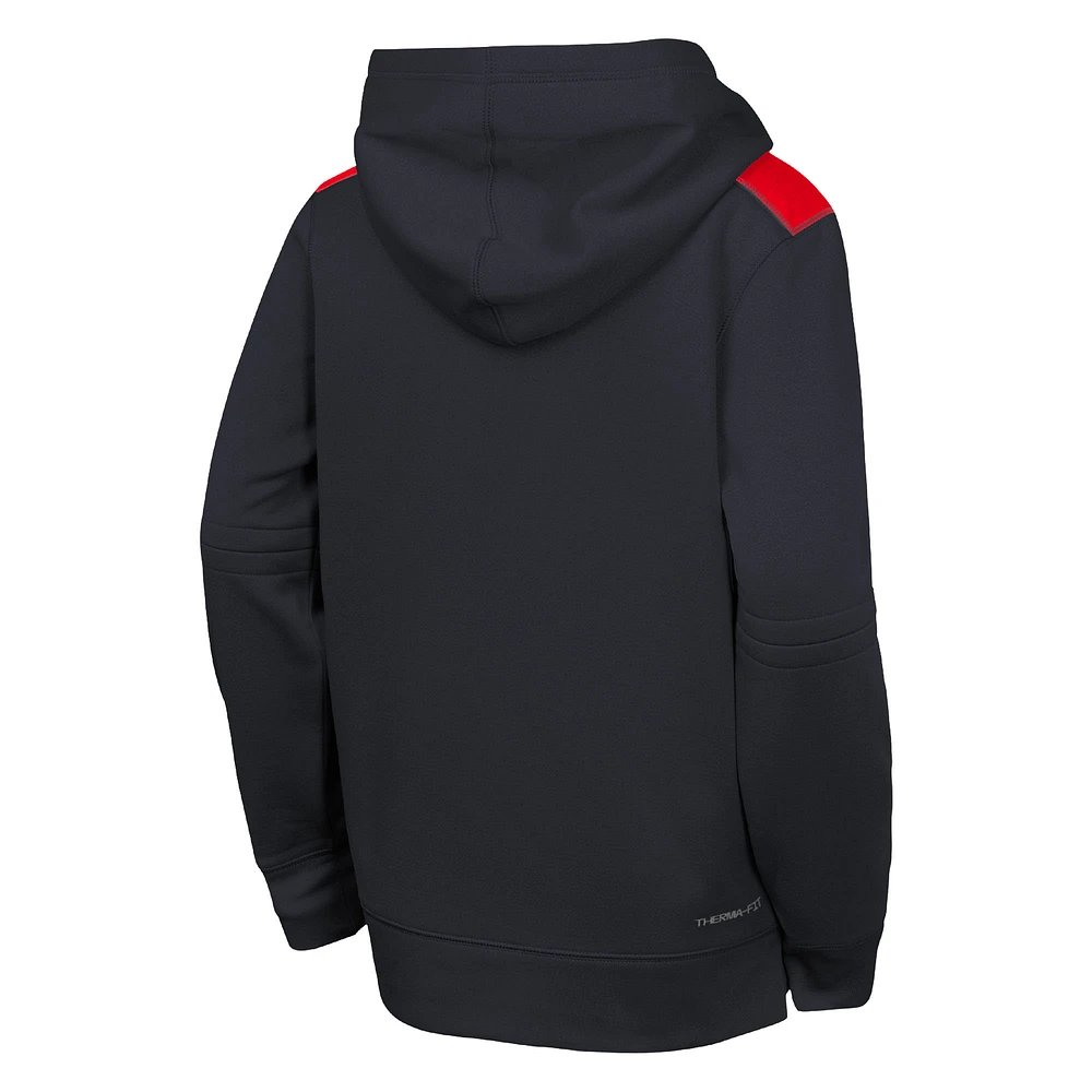 Sweat à capuche Nike bleu marine Minnesota Twins Authentic Collection Performance pour jeunes