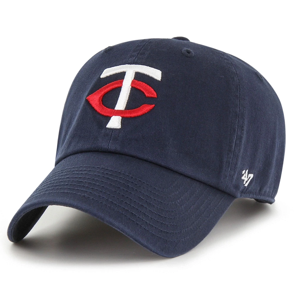 Casquette ajustable '47 Navy Minnesota Twins Clean Up pour jeune