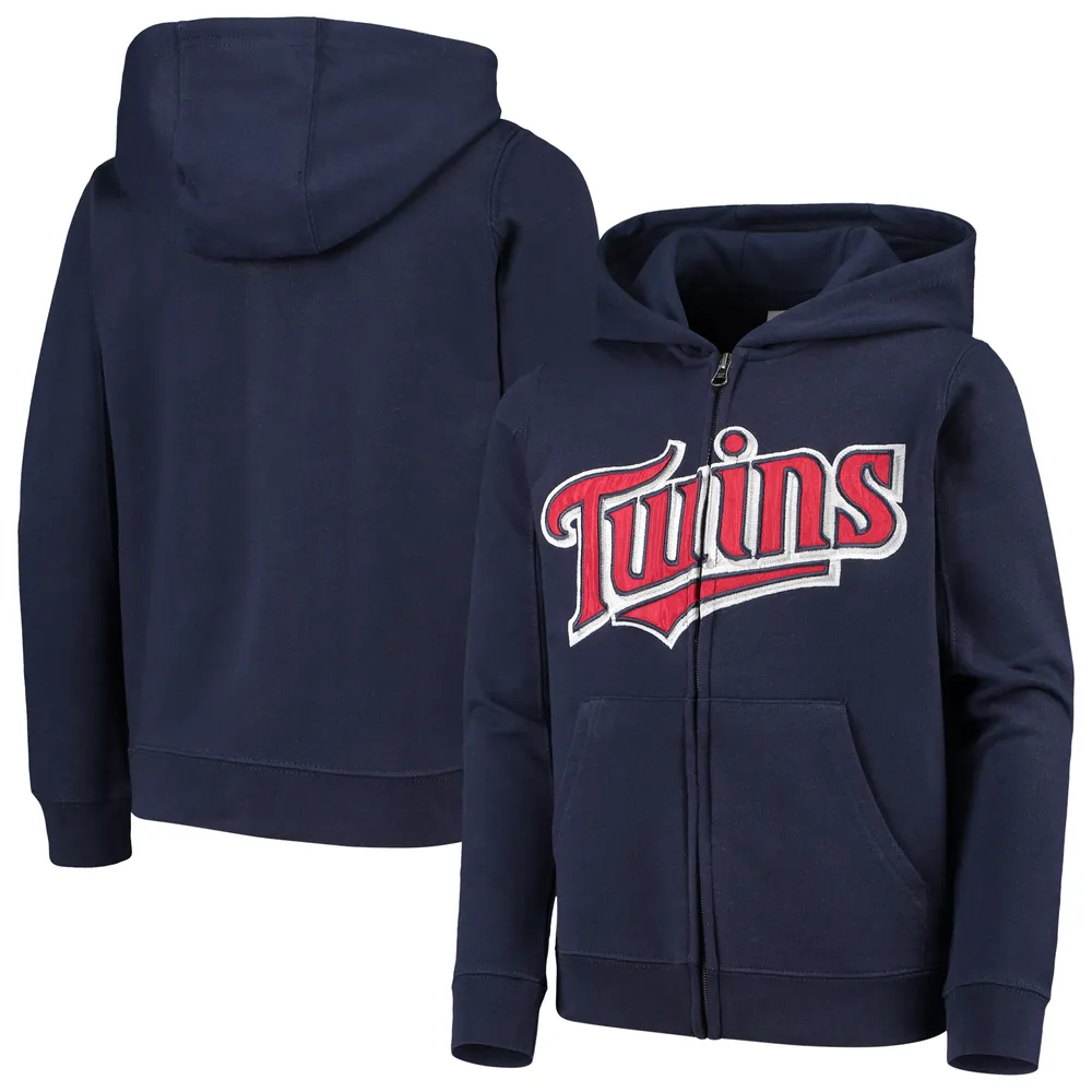 Antigua Men's Minnesota Twins Blue Victory Pullover Hoodie