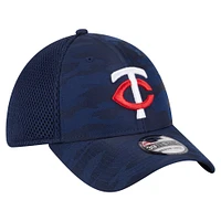 Youth New Era Navy Minnesota Twins Camo 39THIRTY Flex Hat
