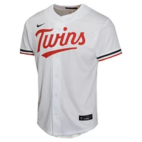 Maillot Nike Carlos Correa pour jeune joueur de match à domicile des Twins du Minnesota, blanc