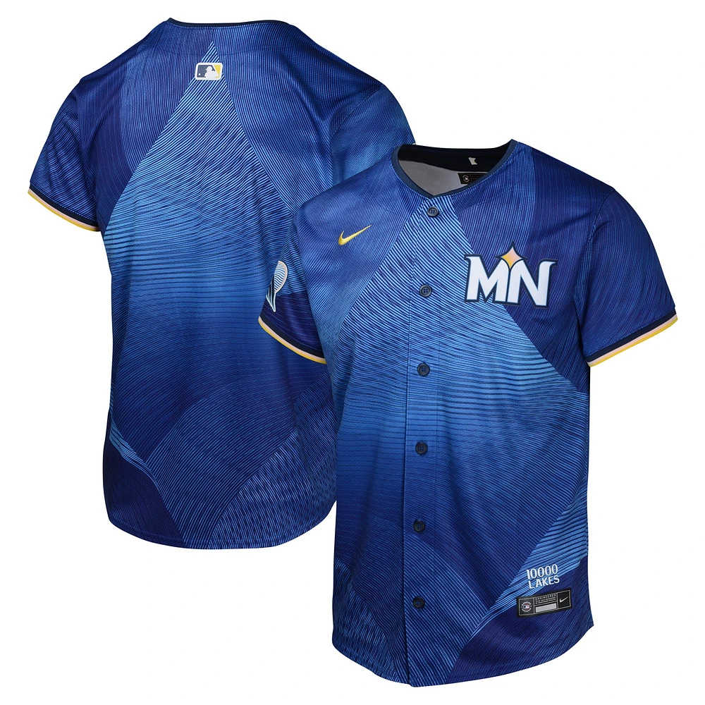 Maillot Nike Royal Minnesota Twins 2024 City Connect Limited pour jeune