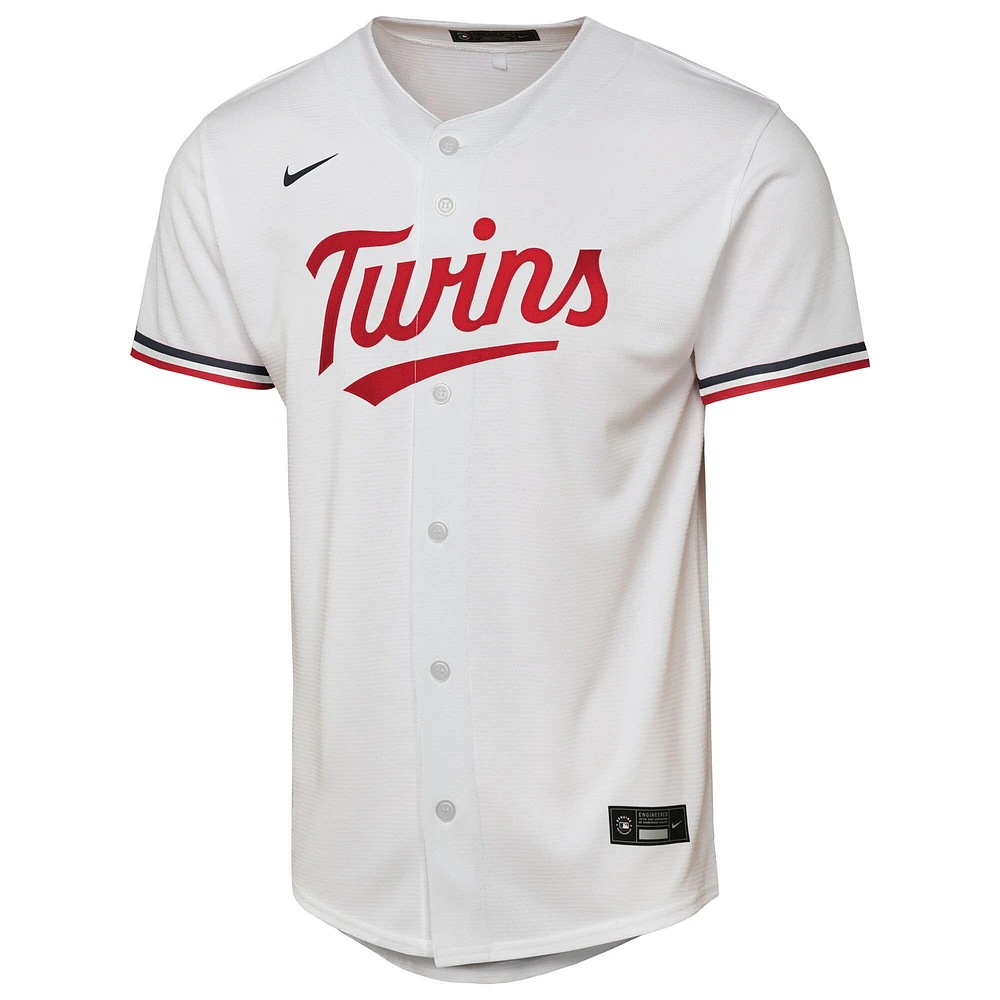 Youth Nike  White Minnesota Twins Home Replica 2.0 Jersey