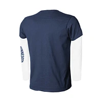 Ensemble de t-shirts bleu marine/blanc pour jeunes Twins du Minnesota