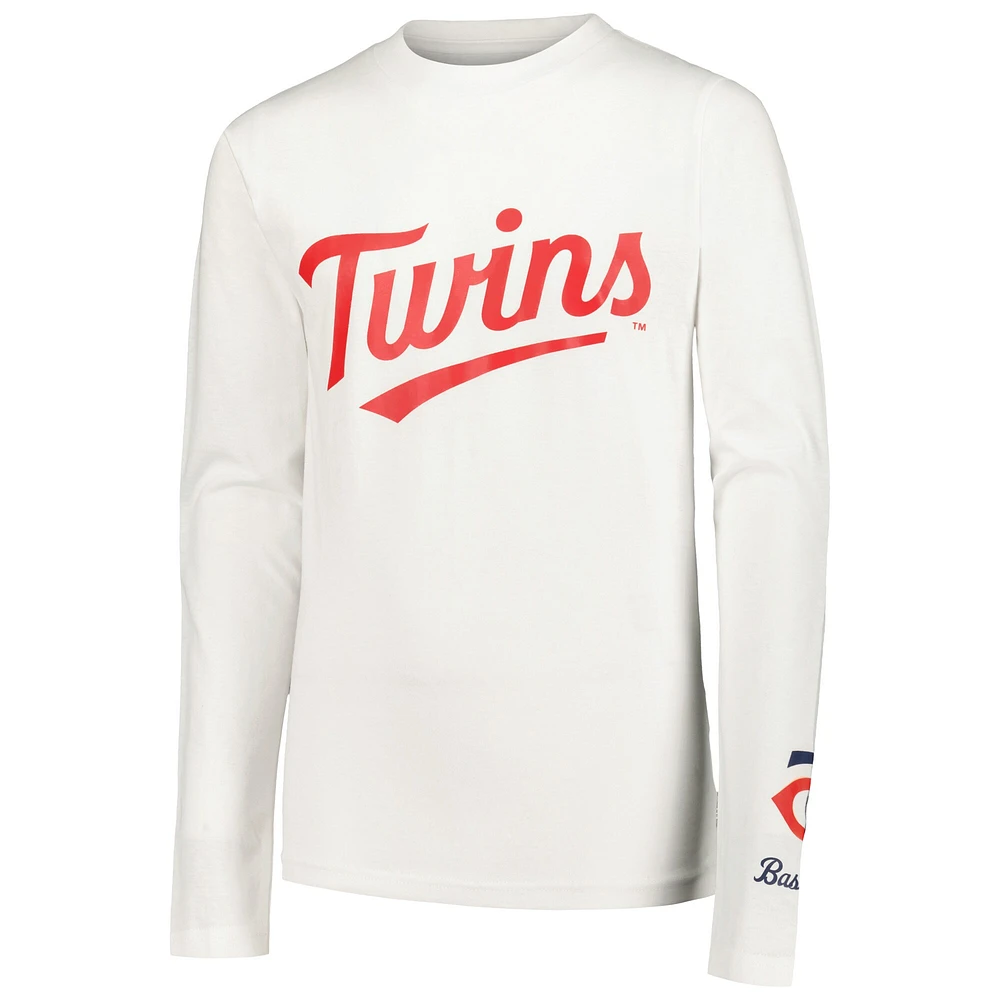 Youth Stitches Navy/White Minnesota Twins T-Shirt Combo Set