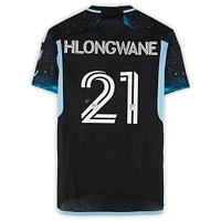 Bongokuhle Hlongwane Minnesota United FC Autographed Match-Used #21 Black adidas Jersey from the 2024 MLS Season - Size M