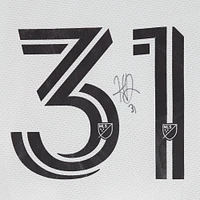 Hassani Dotson Minnesota United FC Autographed Match-Used #31 White adidas Jersey from the 2024 MLS Season - Size M