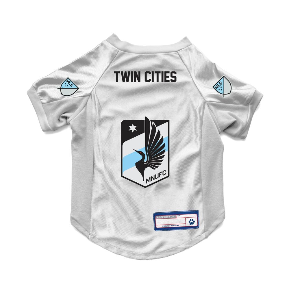 Little Earth White Minnesota United FC Premium Pet Stretch Jersey