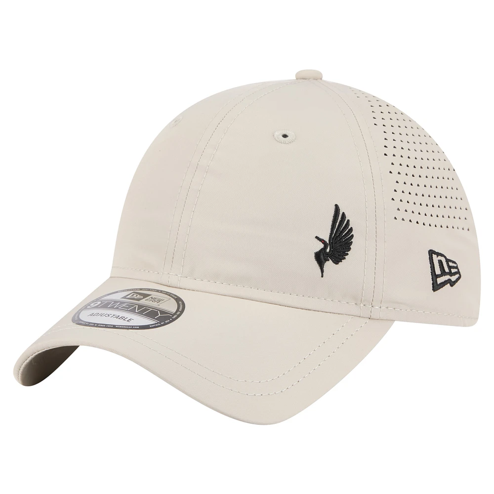 Men's New Era Tan Minnesota United FC Active 9TWENTY Adjustable Hat