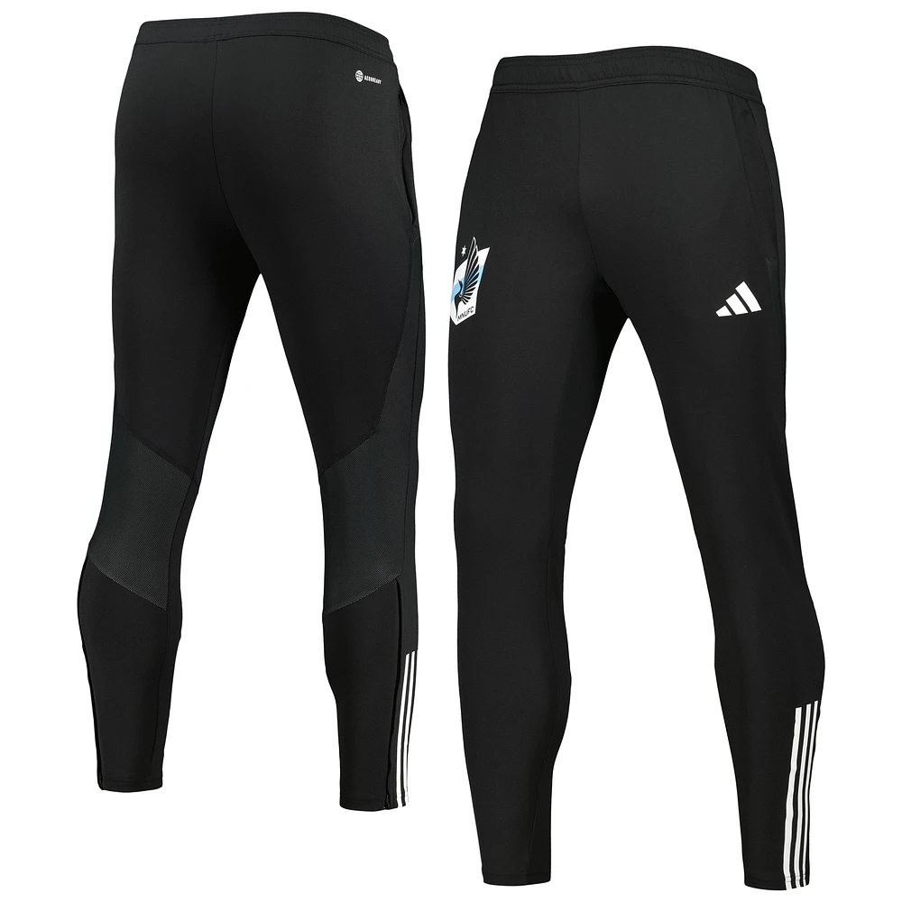 Pantalon d'entraînement adidas Minnesota United FC 2023 On-Field Team Crest AEROREADY noir pour homme