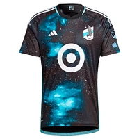 Men's adidas Black Minnesota United FC 2024 Starry Night Authentic Jersey
