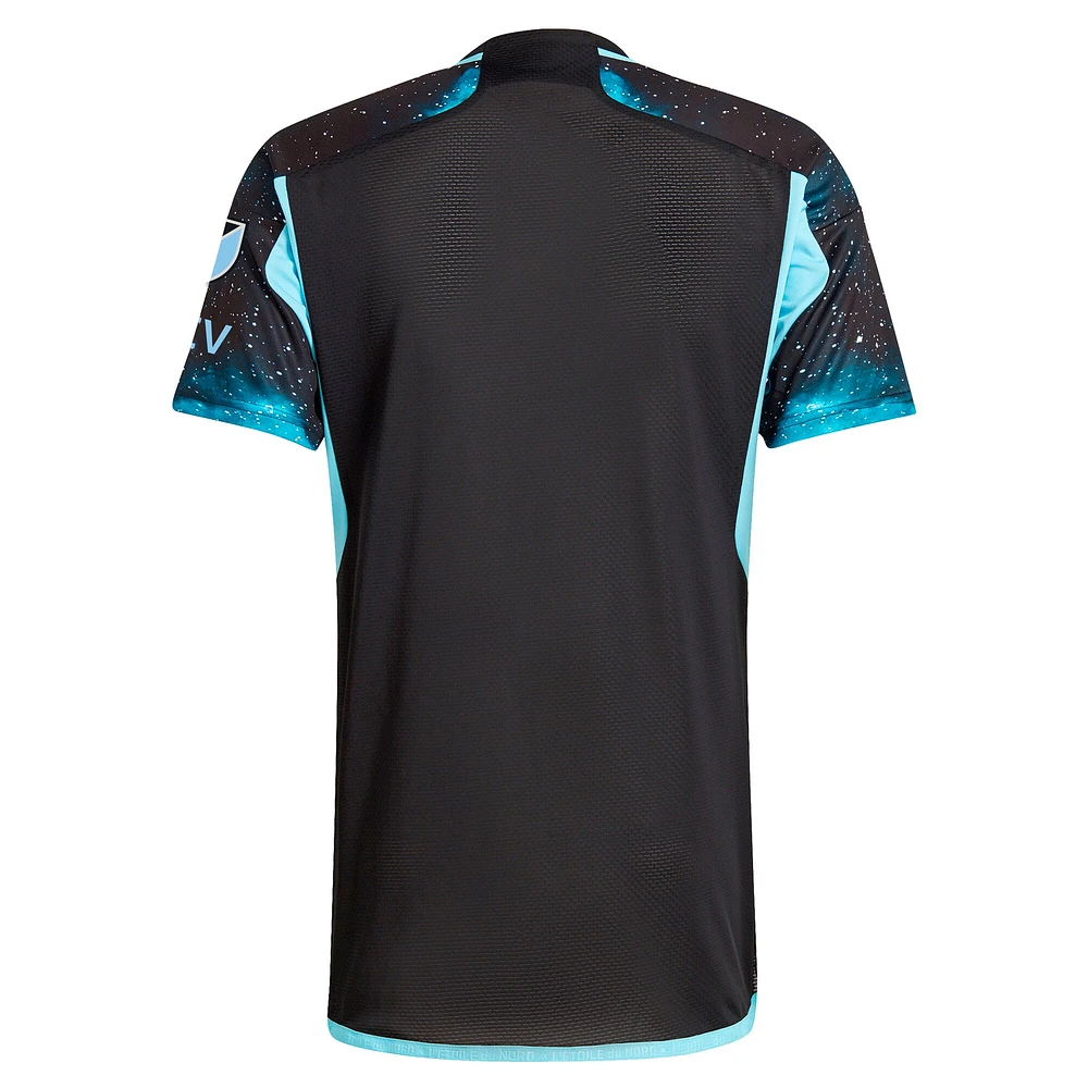 Men's adidas Black Minnesota United FC 2024 Starry Night Authentic Jersey