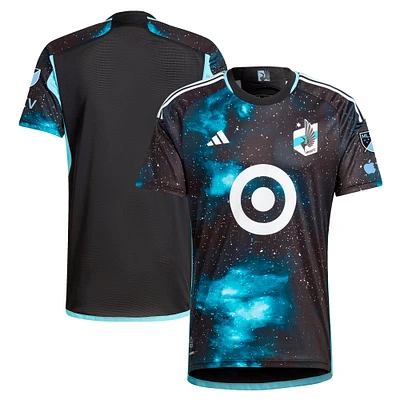 Men's adidas Black Minnesota United FC 2024 Starry Night Authentic Jersey